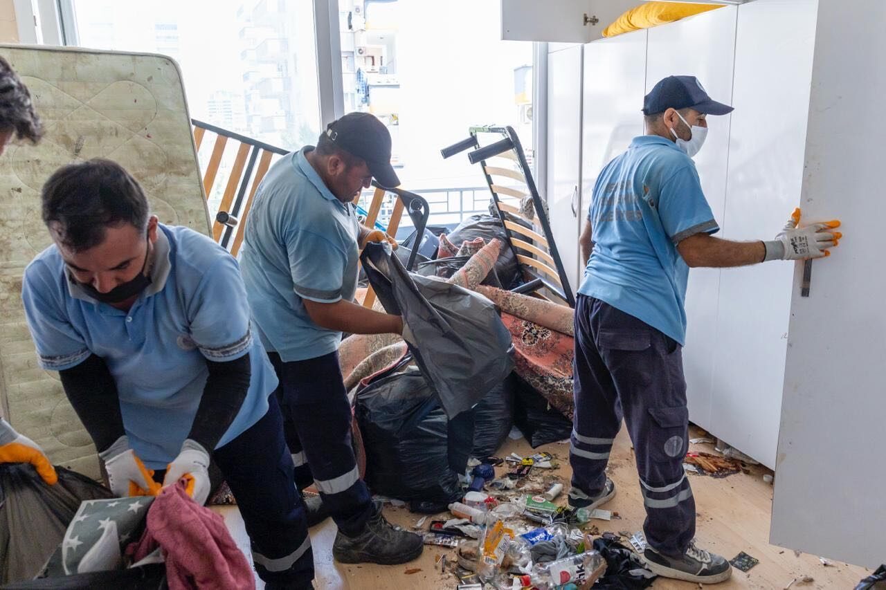 MERSİN (AA) – Mersin'in merkez Yenişehir ilçesindeki bir evden 5