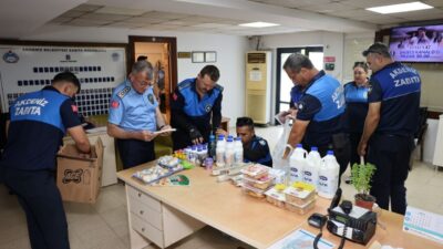 MERSİN (AA) – Mersin'in Akdeniz ilçesinde şikayet üzerine denetlenen zincir