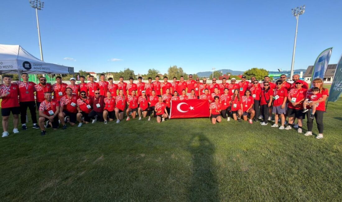 ANKARA (AA) – Milli sporcular, Slovenya'da düzenlenen 18 Yaş Altı