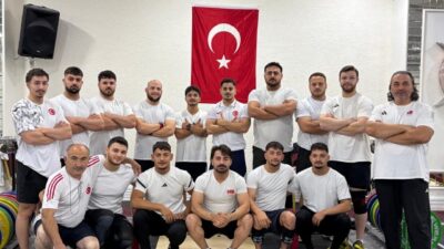 ANKARA (AA) – Olimpik milli erkek halterciler, Akdeniz Oyunları ile