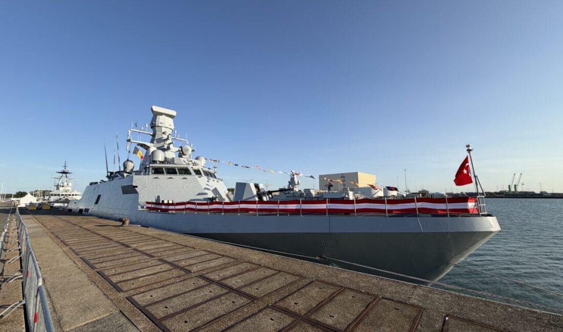ZEEBRUGGE (AA) – Türk Deniz Kuvvetlerinin MİLGEM Projesi kapsamında milli