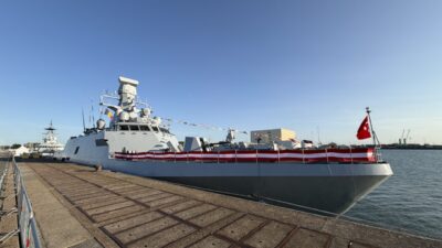 ZEEBRUGGE (AA) – Türk Deniz Kuvvetlerinin MİLGEM Projesi kapsamında milli