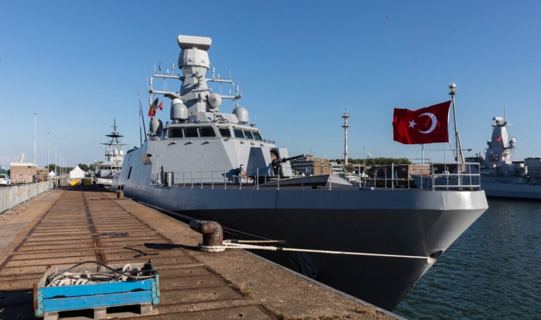 ZEEBRUGGE (AA) – Türk Deniz Kuvvetleri envanterindeki MİLGEM Projesi kapsamında