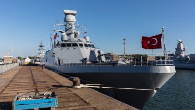 ZEEBRUGGE (AA) – Türk Deniz Kuvvetleri envanterindeki MİLGEM Projesi kapsamında