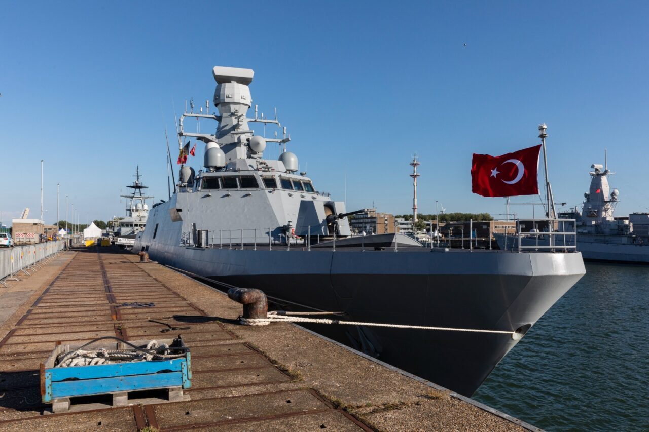 ZEEBRUGGE (AA) – Türk Deniz Kuvvetleri envanterindeki MİLGEM Projesi kapsamında