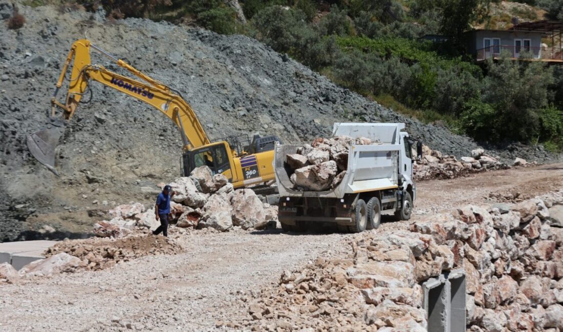 MUĞLA (AA) – Muğla'nın Seydikemer ilçesinde 4 ay önce heyelan
