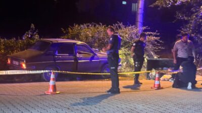 MUĞLA (AA) – Muğla'nın Seydikemer ilçesinde çöp konteynerine çarpan otomobilin