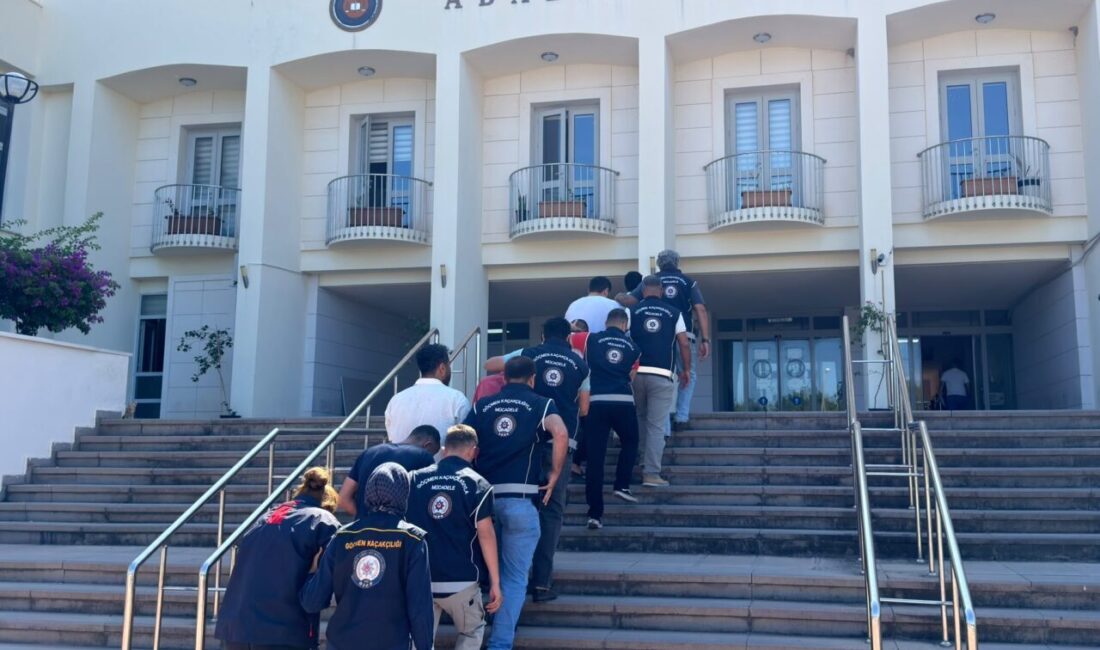 MUĞLA (AA) – Muğla'nın Bodrum ilçesinde, düzensiz göçmenlerin yasa dışı