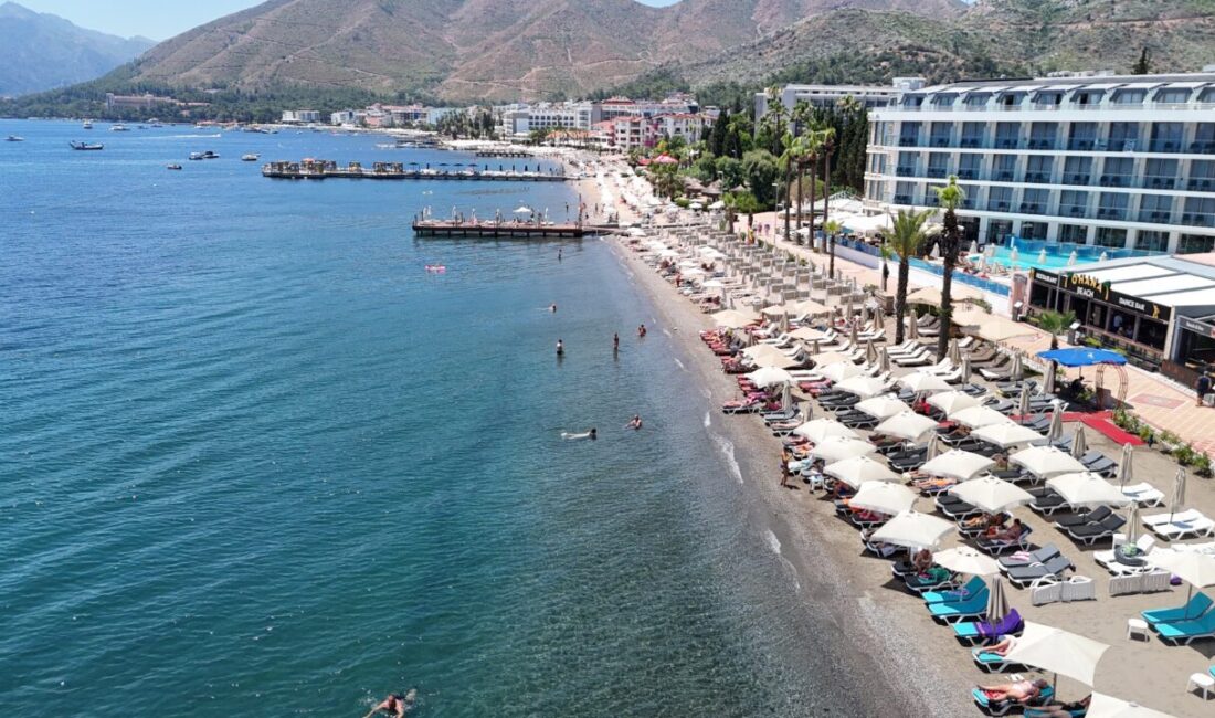 MUĞLA (AA) – Muğla'nın turistik ilçelerinde, sıcak havadan etkilenen yerli