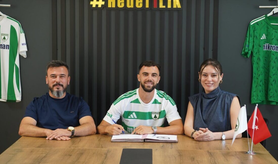 MUĞLA (AA) – Trendyol 1. Lig ekiplerinden Muğlaspor, Arnavut asıllı