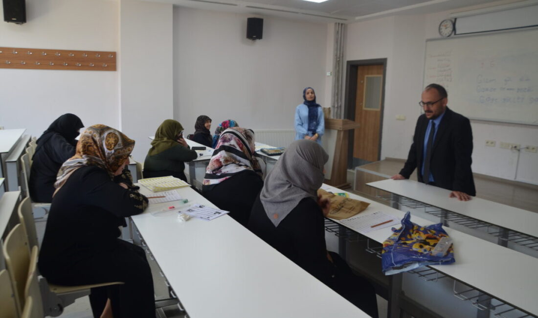 MUŞ (AA) – Muş Alparslan Üniversitesi bünyesinde faaliyet gösteren 60+