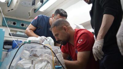 MUŞ (AA) – Muş'ta dünyaya gelen bebek, doğumsal anomali ve