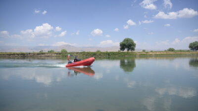 MUŞ (AA) – Muş'ta Murat Nehri'ne düşerek akıntıya kapılan 10