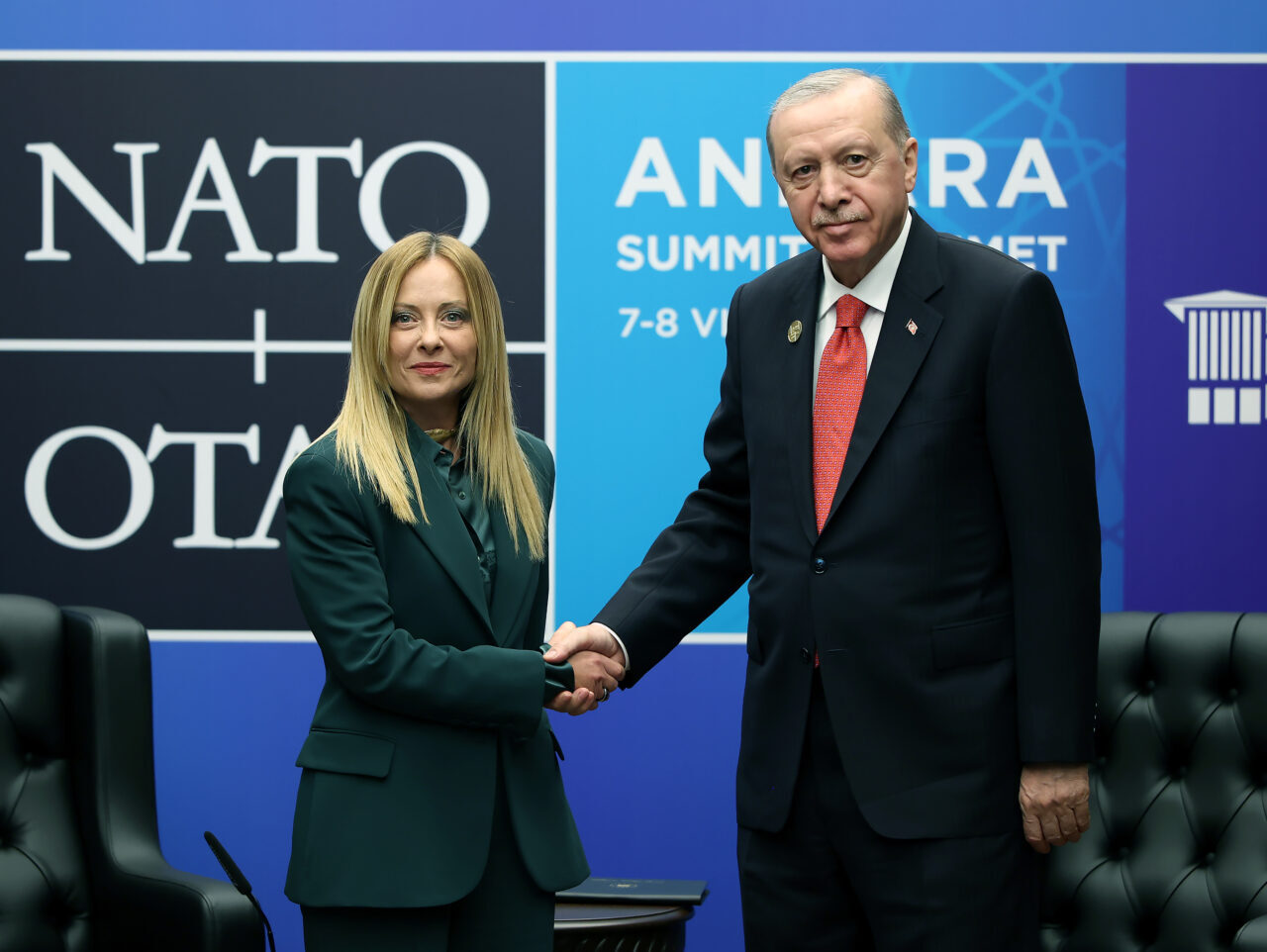 ANKARA (AA) – Cumhurbaşkanı Recep Tayyip Erdoğan, İtalya Başbakanı Giorgia