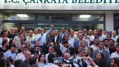 ANKARA (AA) – CHP Grup Başkanı Özgür Özel, Çankaya Belediyesine