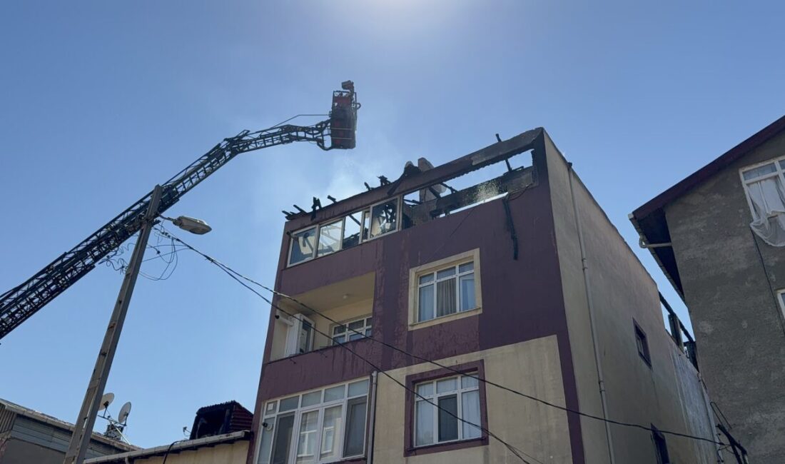 İSTANBUL (AA) – Pendik'te bir binanın çatısında çıkan ve en