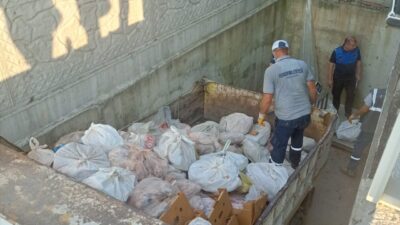 SAKARYA (AA) – Sakarya'nın Hendek ilçesinde sucuk üretim tesisinde yapılan