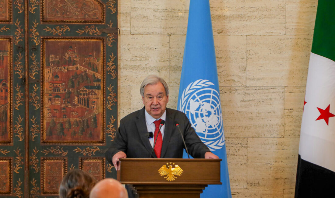 - BM Genel Sekreteri Guterres:
"Golan Tepeleri Suriye toprağıdır, Suriye topraklarının