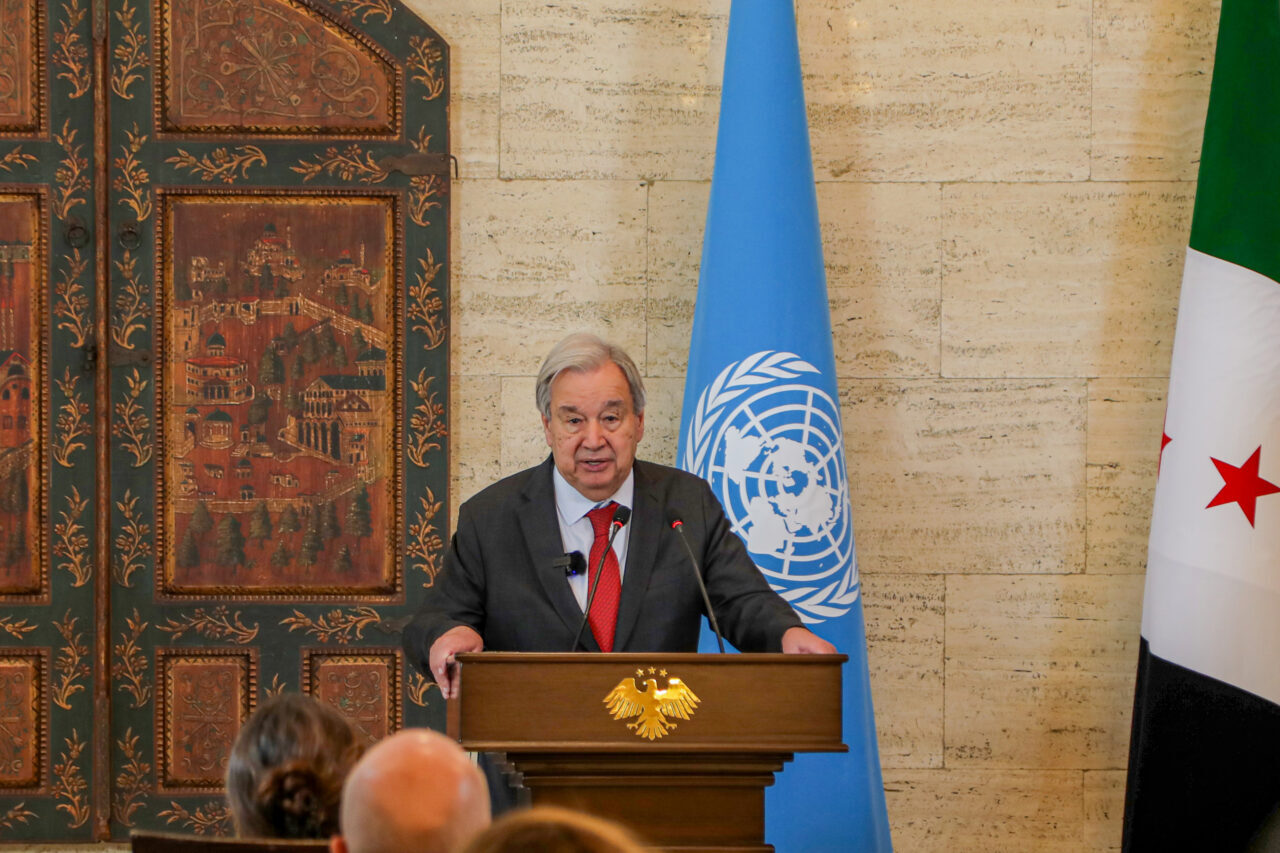 - BM Genel Sekreteri Guterres:
"Golan Tepeleri Suriye toprağıdır, Suriye topraklarının