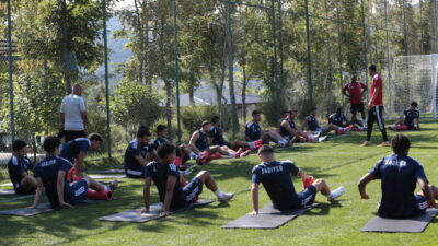 BOLU (AA) – Trendyol 1. Lig ekiplerinden SMS Grup Sarıyer'in