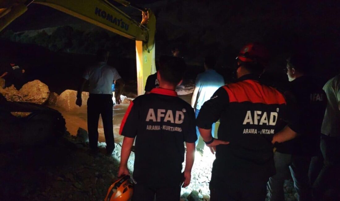SİİRT (AA) – Siirt'te su seviyesinin aniden yükselmesiyle çayda mahsur