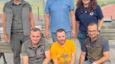 SİNOP (AA) – Sinop'un Saraydüzü ilçesinde yürütülen "Cuma Ovası'nda Leylek