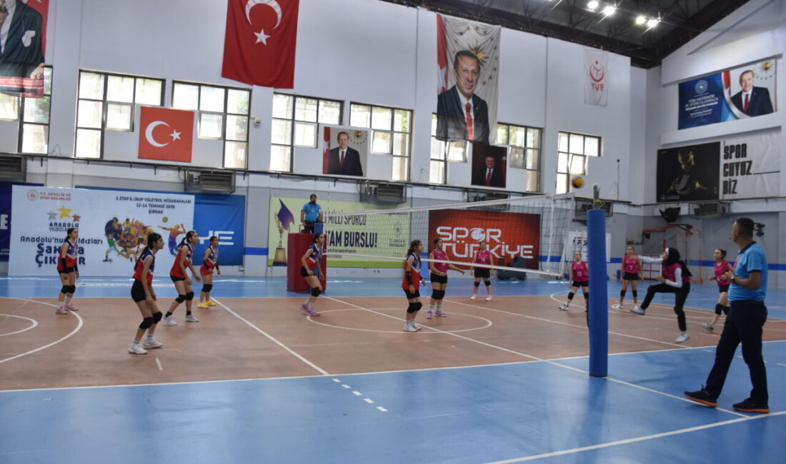 ŞIRNAK (AA) – Şırnak'ta düzenlenen Anadolu Yıldızlar Ligi 1. Etap
