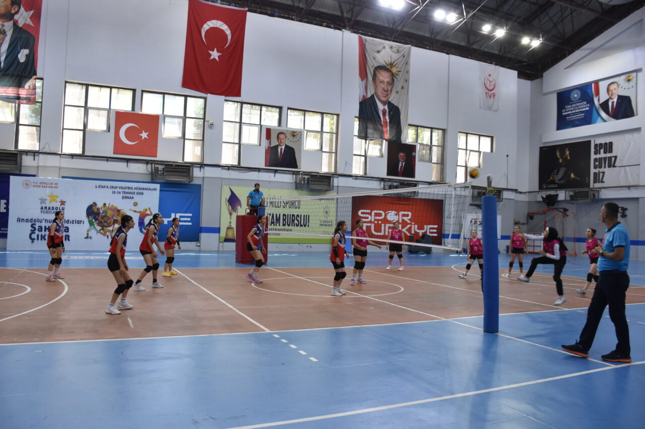 ŞIRNAK (AA) – Şırnak'ta düzenlenen Anadolu Yıldızlar Ligi 1. Etap