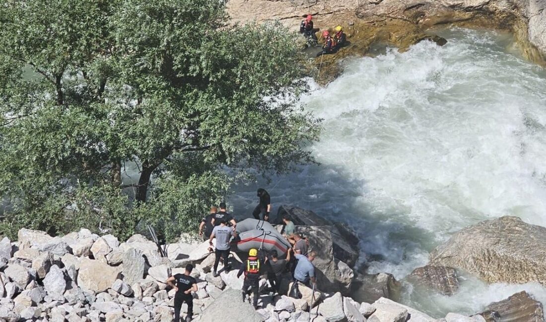 ŞIRNAK (AA) – Şırnak'ın Beytüşşebap ilçesinde balık tutarken Habur Çayı'na