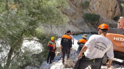 ŞIRNAK (AA) – Şırnak'ın Beytüşşebap ilçesinde balık tutarken Habur Çayı'na