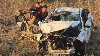 ŞIRNAK (AA) – Şırnak'ın Cizre ilçesinde meydana gelen trafik kazasında