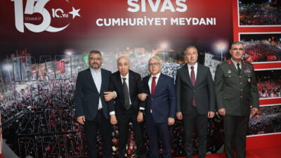 SİVAS (AA) – Sivas'ta "15 Temmuz Demokrasi ve Milli Birlik