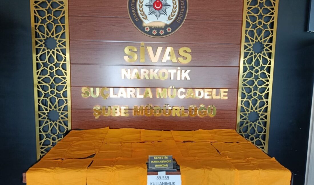 SİVAS (AA) – Sivas'ta düzenlenen uyuşturucu operasyonunda gözaltına alınan 3