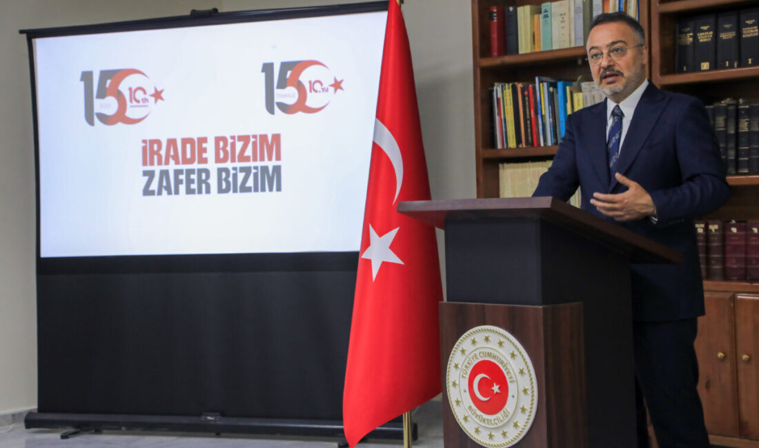 ŞAM (AA) – Suriye'de Türkiye’nin Şam Büyükelçiliği tarafından 15 Temmuz