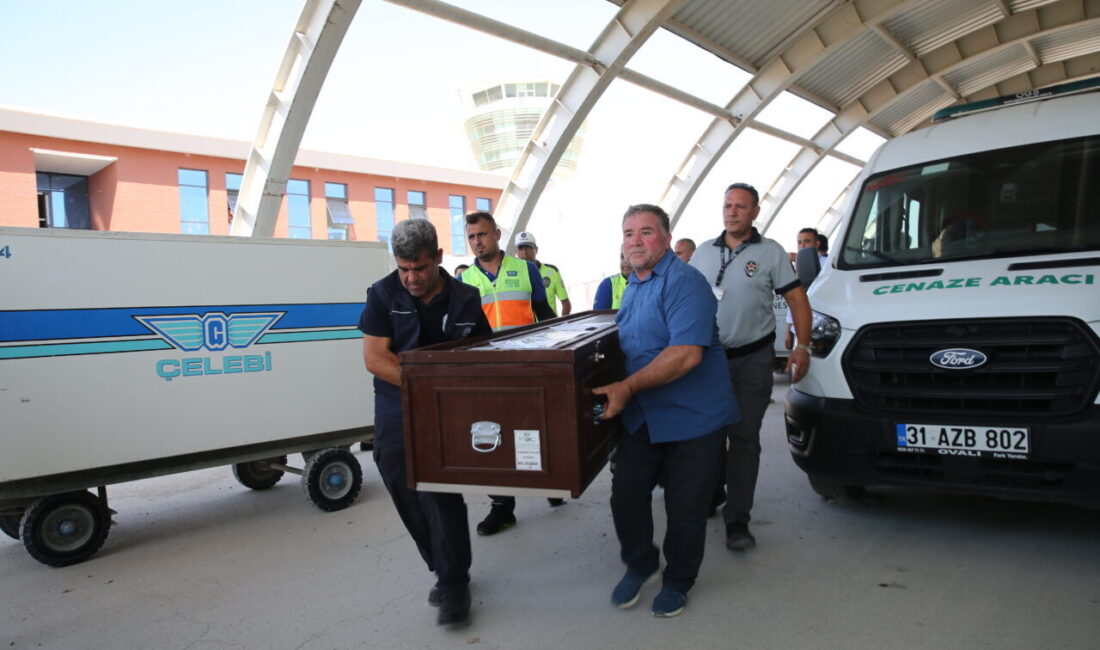 HATAY (AA) – Suudi Arabistan'da kaldıkları evde çıkan yangında hayatını