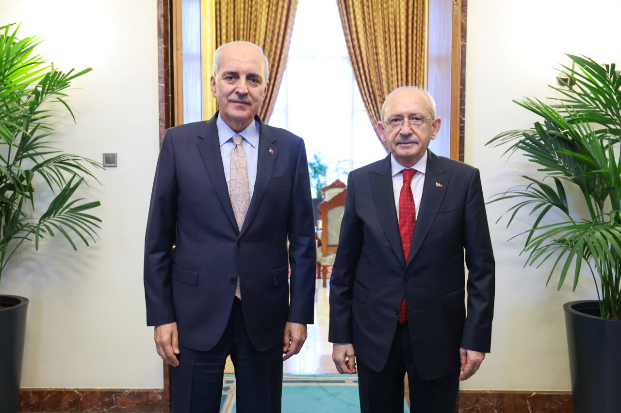 TBMM (AA) – TBMM Başkanı Numan Kurtulmuş, CHP Genel Başkanı
