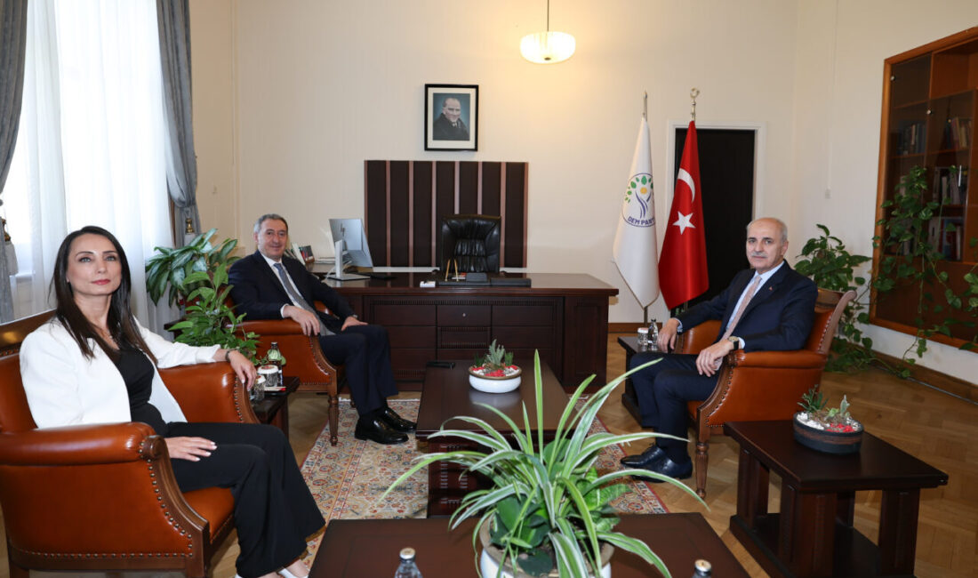 TBMM (AA) – TBMM Başkanı Numan Kurtulmuş, DEM Parti Eş