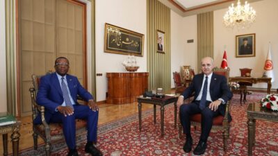 TBMM (AA) – TBMM Başkanı Numan Kurtulmuş, Kamerun'un Ankara Büyükelçisi