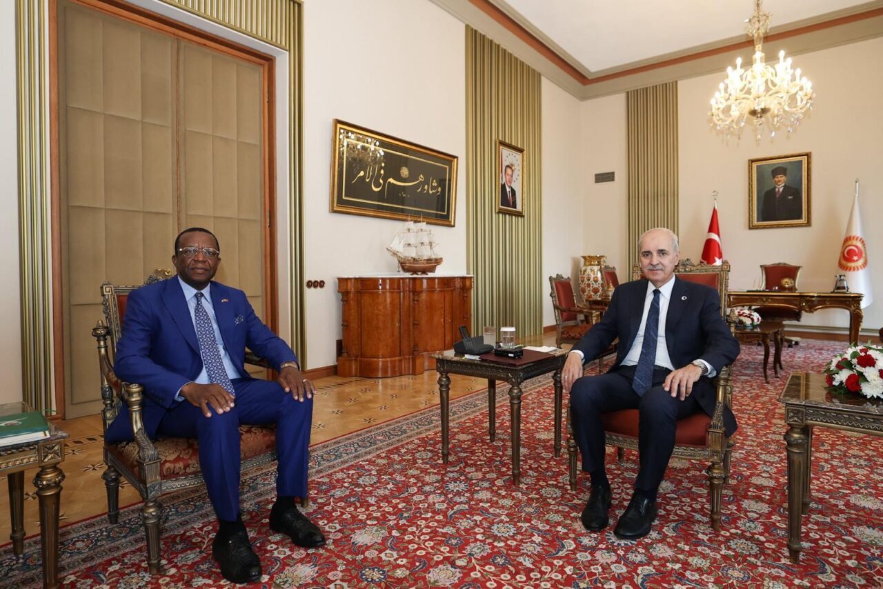 TBMM (AA) – TBMM Başkanı Numan Kurtulmuş, Kamerun'un Ankara Büyükelçisi