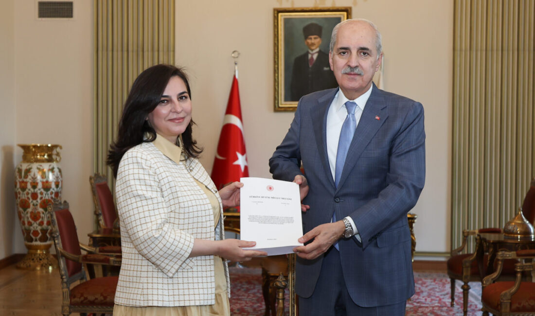 TBMM (AA) – TBMM Başkanı Numan Kurtulmuş'a, TBMM Suça Sürüklenen