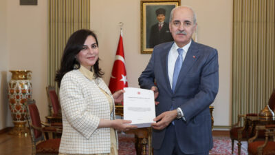 TBMM (AA) – TBMM Başkanı Numan Kurtulmuş'a, TBMM Suça Sürüklenen