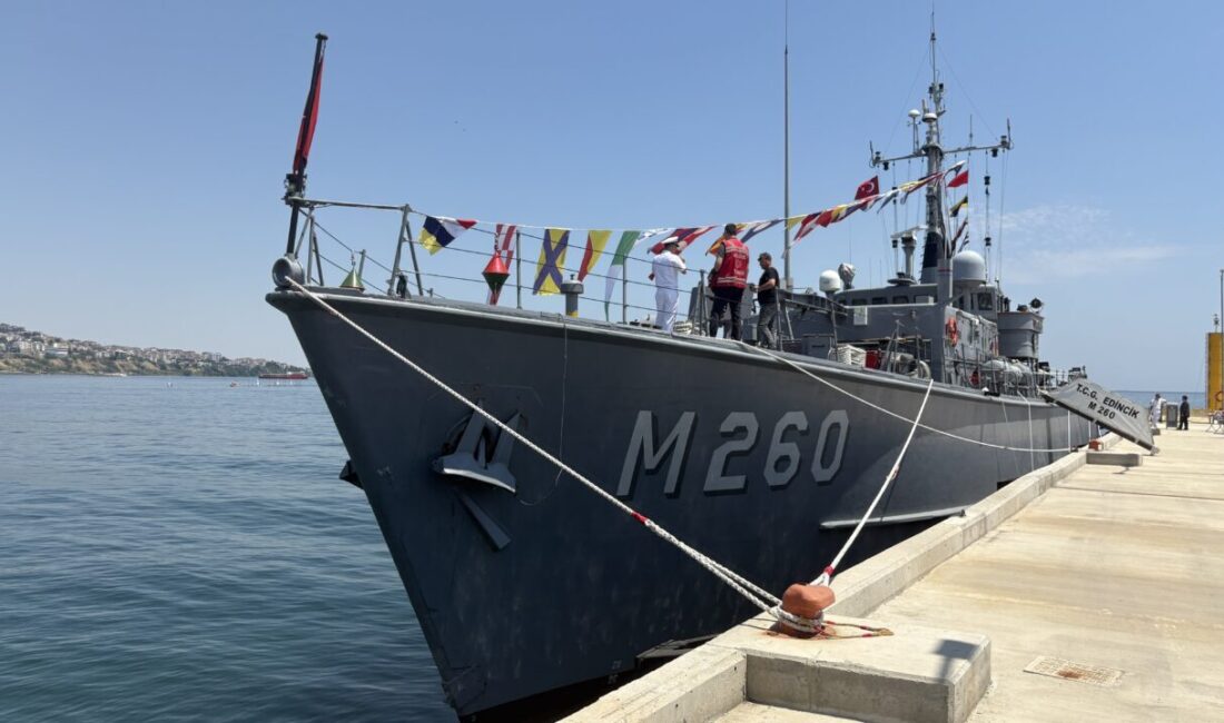 TEKİRDAĞ (AA) – Tekirdağ'da Denizcilik ve Kabotaj Bayramı dolayısıyla TCG