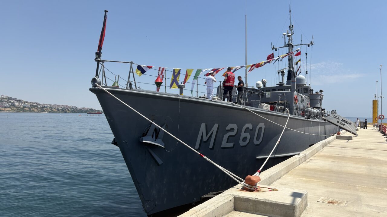 TEKİRDAĞ (AA) – Tekirdağ'da Denizcilik ve Kabotaj Bayramı dolayısıyla TCG