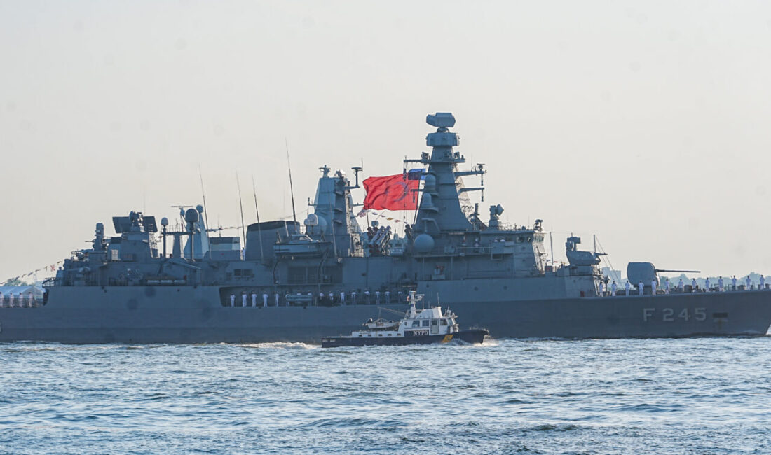 ANKARA (AA) – Türk Deniz Kuvvetlerine ait TCG Oruçreis, ABD'nin