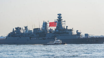ANKARA (AA) – Türk Deniz Kuvvetlerine ait TCG Oruçreis, ABD'nin
