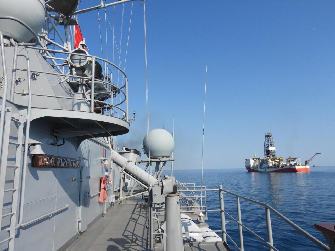 ANKARA (AA) – Milli Savunma Bakanlığı (MSB), TCG Turgutreis fırkateyni
