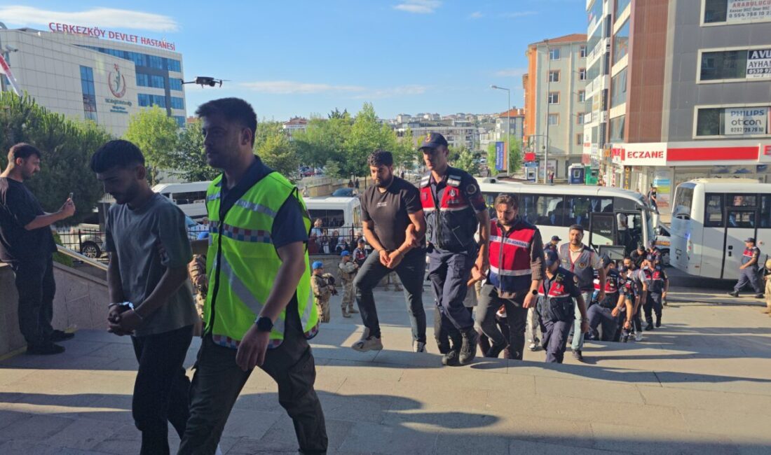 TEKİRDAĞ (AA) – Tekirdağ merkezli 5 ilde düzenlenen yasa dışı