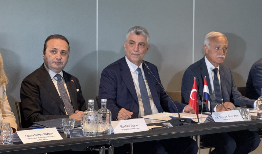 LAHEY (AA) – Ticaret Bakanı Ömer Bolat, Türkiye-Hollanda Ekonomik ve