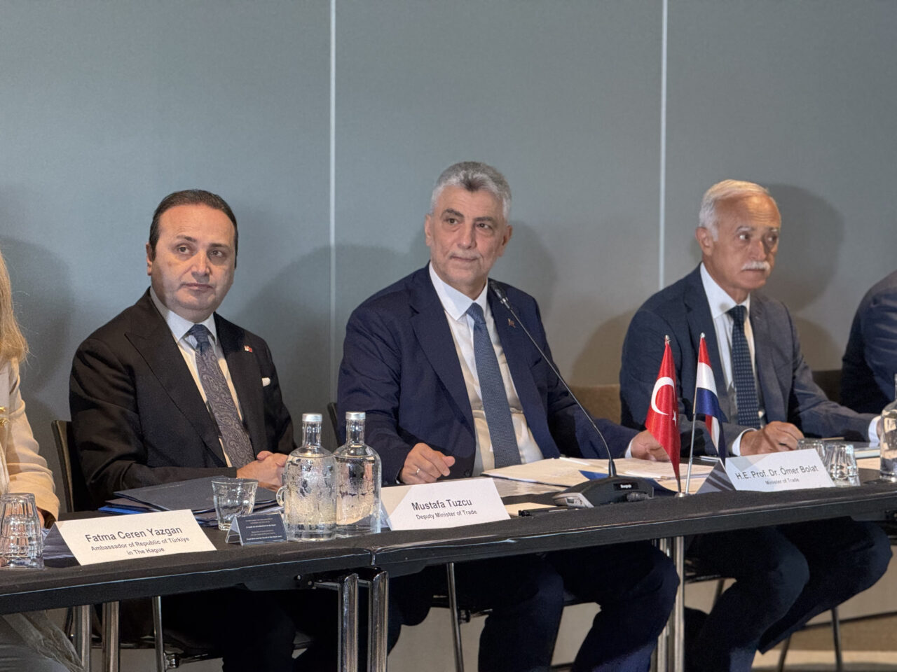 LAHEY (AA) – Ticaret Bakanı Ömer Bolat, Türkiye-Hollanda Ekonomik ve