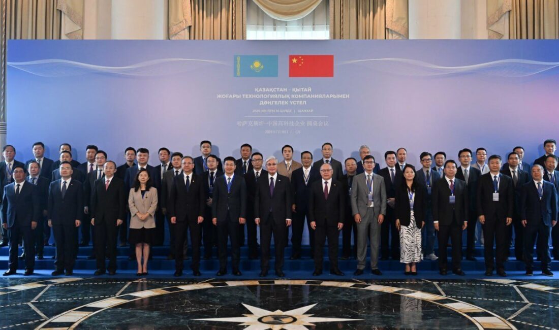 ASTANA (AA) – Kazakistan Cumhurbaşkanı Kasım Cömert Tokayev, ülkesinin Çin'i